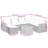 Vidaxl Garden Sofa Set Black