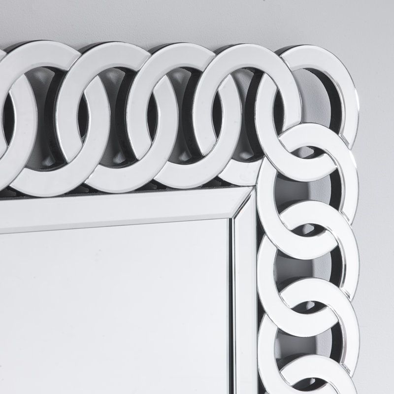 Miroir biseauté moderne et contemporain Dellinger