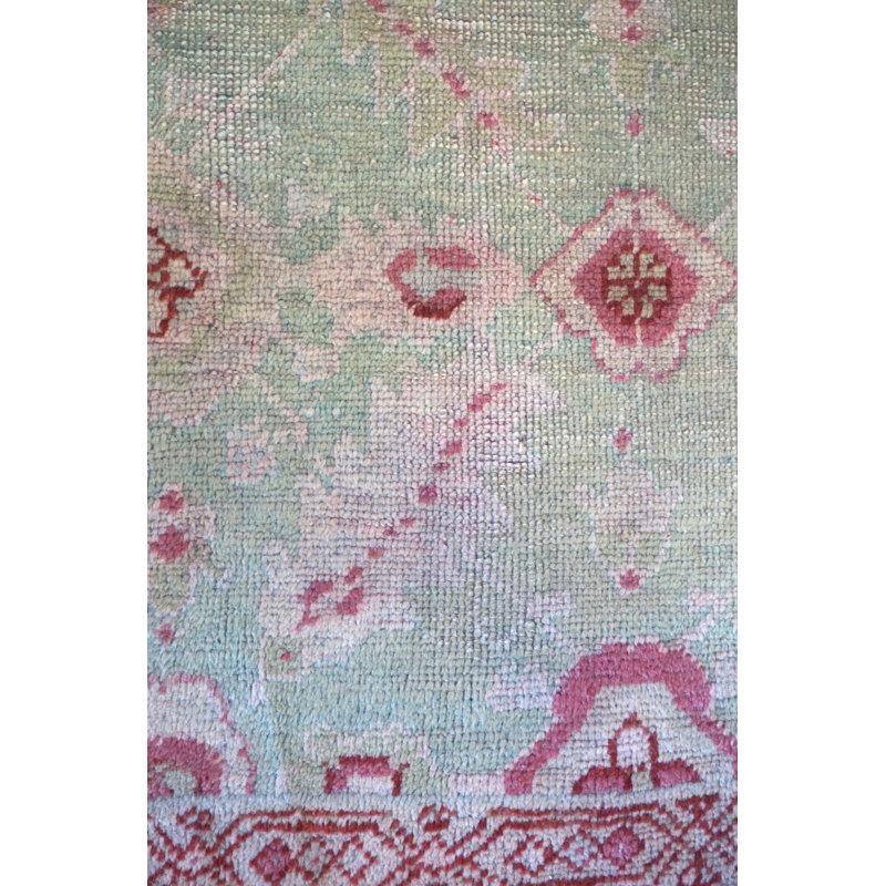 Oushak One-of-a-Kind Rectangle 8' X 10'10" Hand Knotted Area Rug