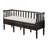 Drumkeeran Fabric Upholstered Storage Bench-28728075