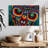 Senne Huichol Bead Skull-107863658