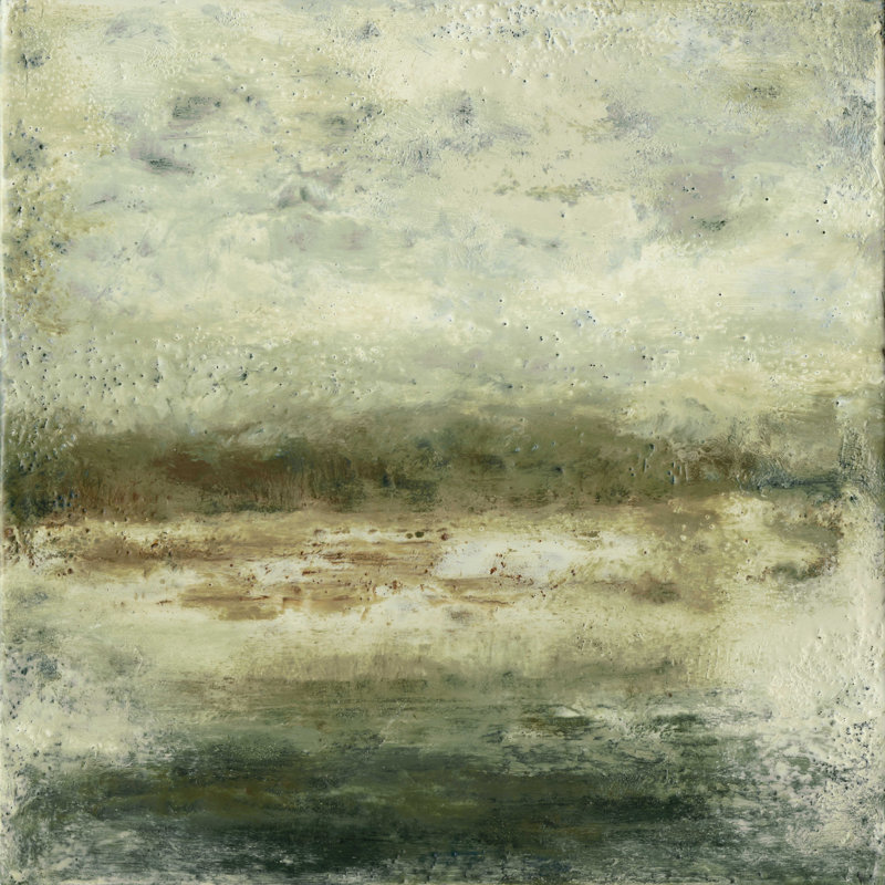 Quiet Marsh IV, H 12 po x l 12 po x P 1,25 po