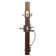 Copper Creek Handleset with Single Cylinder Deadbolt and Copper Creek Door Lever and Colonial Rosette