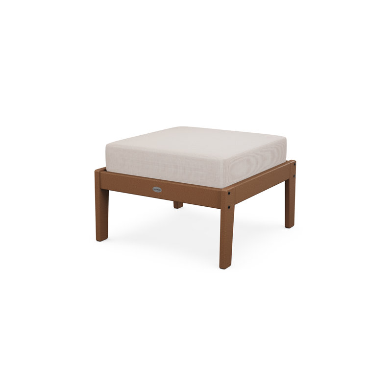 Deep Seating Ottoman, Dune Burlap Revolution®