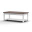 Table basse Brixham 48 po, aucun assemblage requis, finition deux tons-304017741