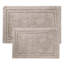 Ensemble de tapis de salle de bain antidérapant en coton 2 pièces Sandcliff-2025693903