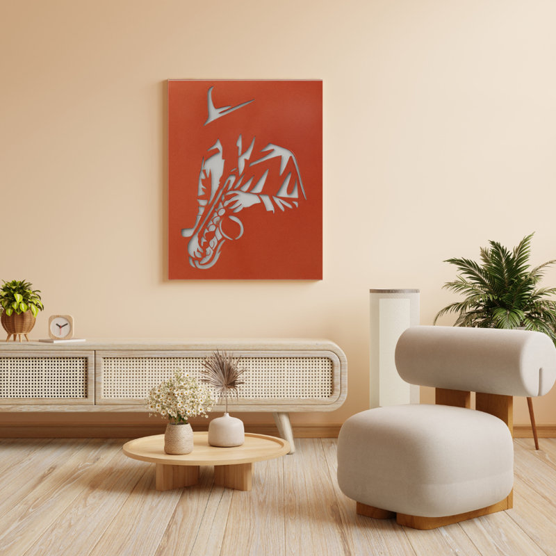 JASPER-Jazz Wall Art-, Copper