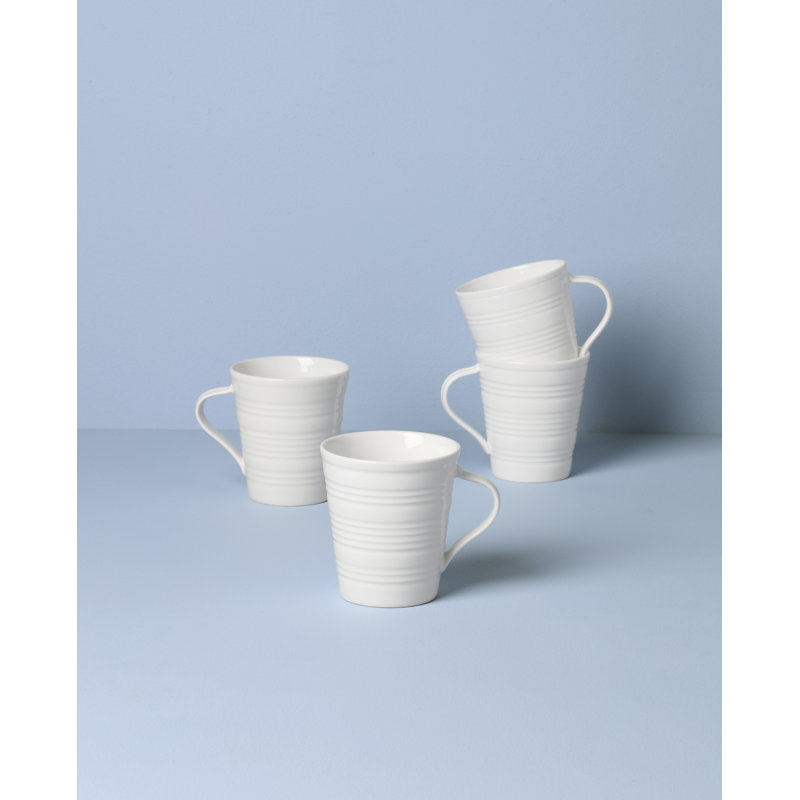 Lenox Tin Can Alley Mugs, Set of 4