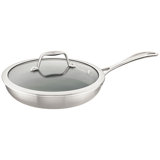 ZWILLING Spirit 3-ply 9.5-inch Stainless Steel Ceramic Nonstick Fry Pan with Lid