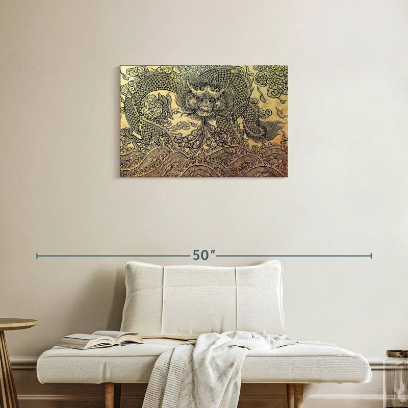 Brampt Legendary Dragon, 20" H x 30" W