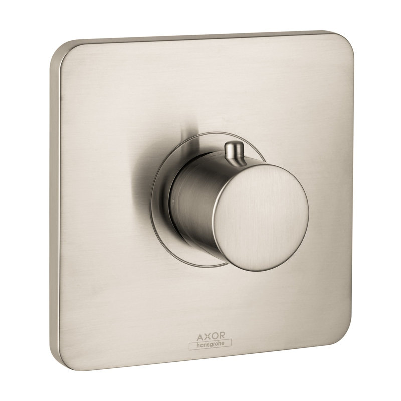 Citterio M Thermostatic Shower Faucet Trim, Brushed Nickel