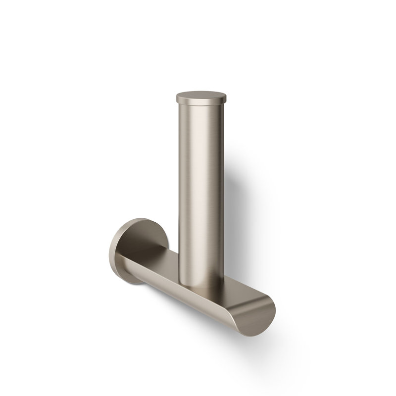 Avid Vertical Toilet Tissue Holder, Vibrant Brushed Nickel