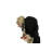 Haunted Hill Farm 60 In. Life-Size Halloween Animatronic, Scary Talking Zombie Maid with Touch Activated Lights and Sounds