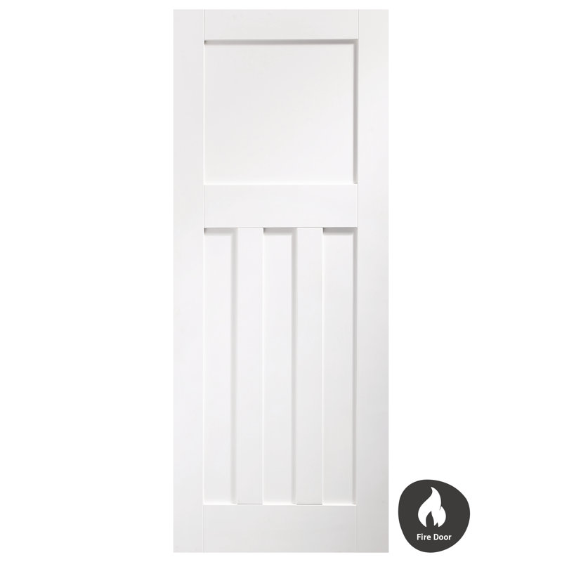 Internal White Primed Dx Fire Door, 1981 x 686 x 44mm