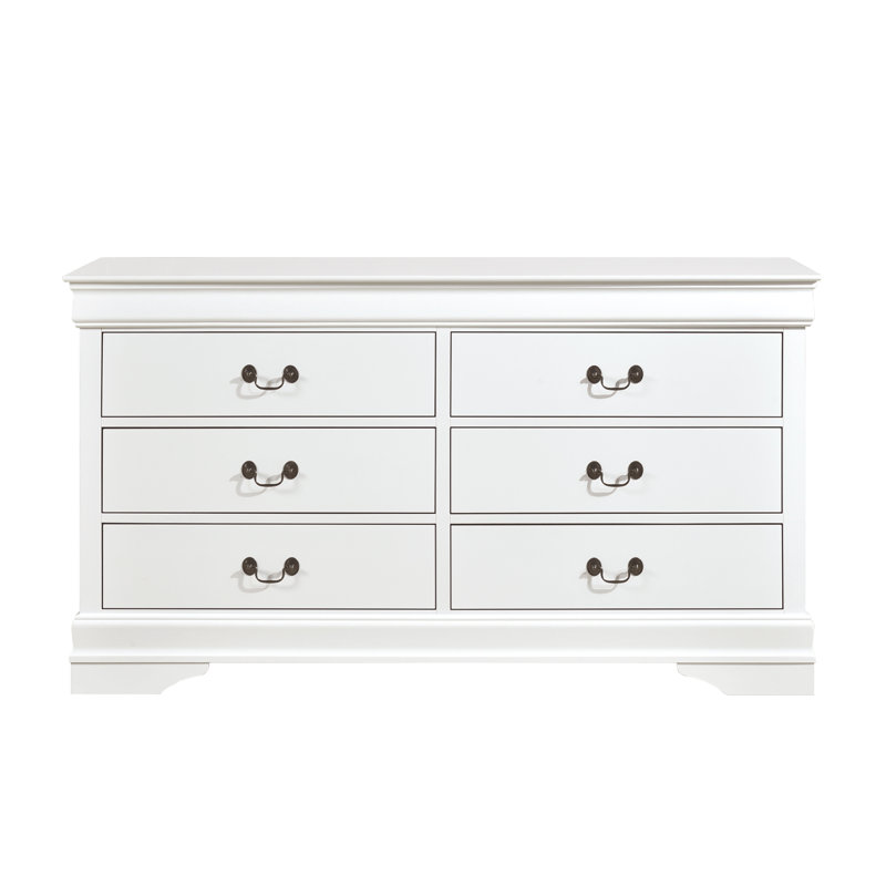 Waynesburg 58.5'' W 6 - Drawer Dresser, White