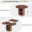 Table de salle à manger extensible avec rangement-750937290