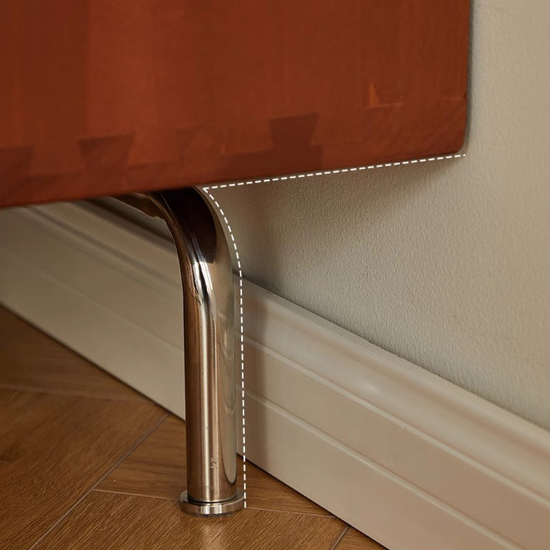 Retro solid wood storage TV cabinet