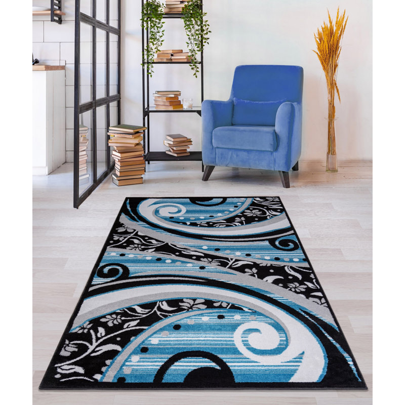 Tapis Jersey, tapis de salon, tapis Jersey, Rectangle 5 pi x 7 pi