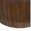 TABLE DE CAFÉ EN CAOUTCHOUC NOYER