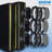 Pyle 3 x 6.5" Bluetooth Combo Speaker Boxes - DJ Loud Speakers with RGB Lights & Remote Control