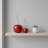 Ashtynn Red and Silver Aluminum Tabletop Sculpture-190469771