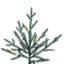 8.5" H Green Realistic Artificial Fir Christmas Tree with 1000 Lights LED Lights-1704475754