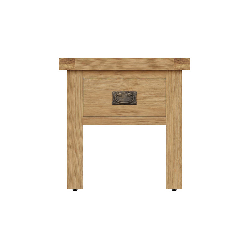 Oakham Lamp Table With Drawer