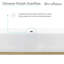 Pierre 24 Single, Freestanding, Open Shelf, Metal Frame Bathroom Vanity-59097696