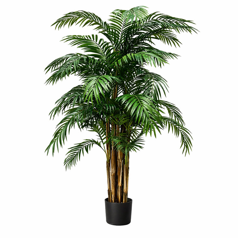 Fire Retardant Artificial Tree 210cm Faux Palm Tree in Pot Liner