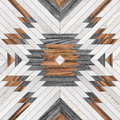 «Urban Tribal Pattern No8» par Zoltan Ratko - reproduction d'art sur toile tendue