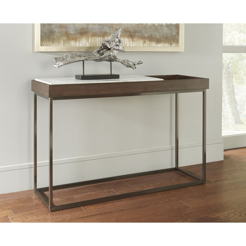 Cheri 48'' Stone Top Console Table