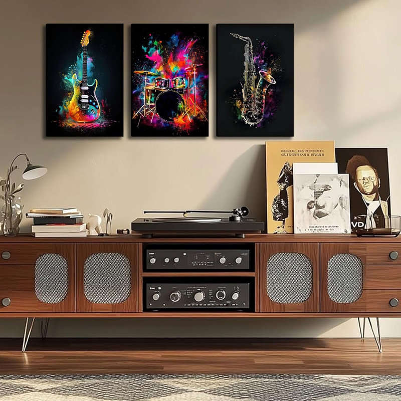 Framed Wall Art on Canvas