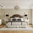1-Shelf And 1-Drawer Nightstand With Elegent Design-1146154453