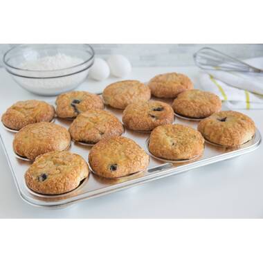Taste of Home 12-Cup Non-Stick Metal Muffin Pan (Set of 2)