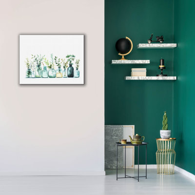 «Botanical Jars» par Svetlana Aleynikova, art mural sur toile