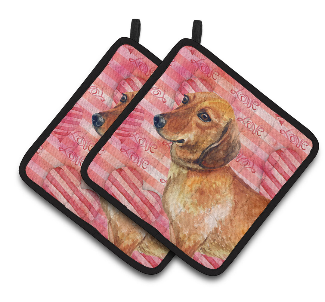 Caroline's Treasures Polyester Potholder (Set of 2) Caroline's Treasures