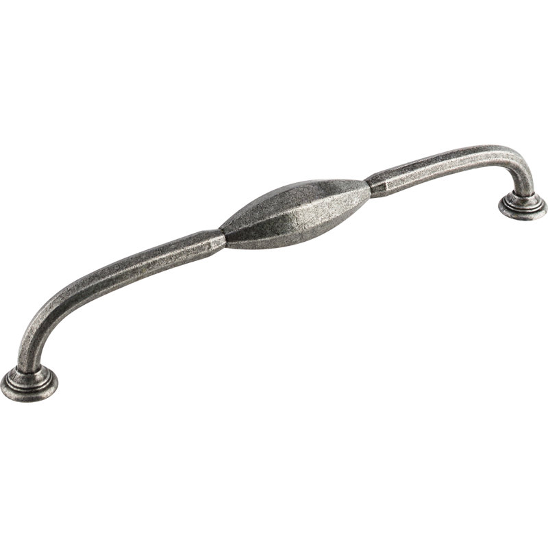 Chareau Bar pull, Black Iron, 8 13/16" Center to Center