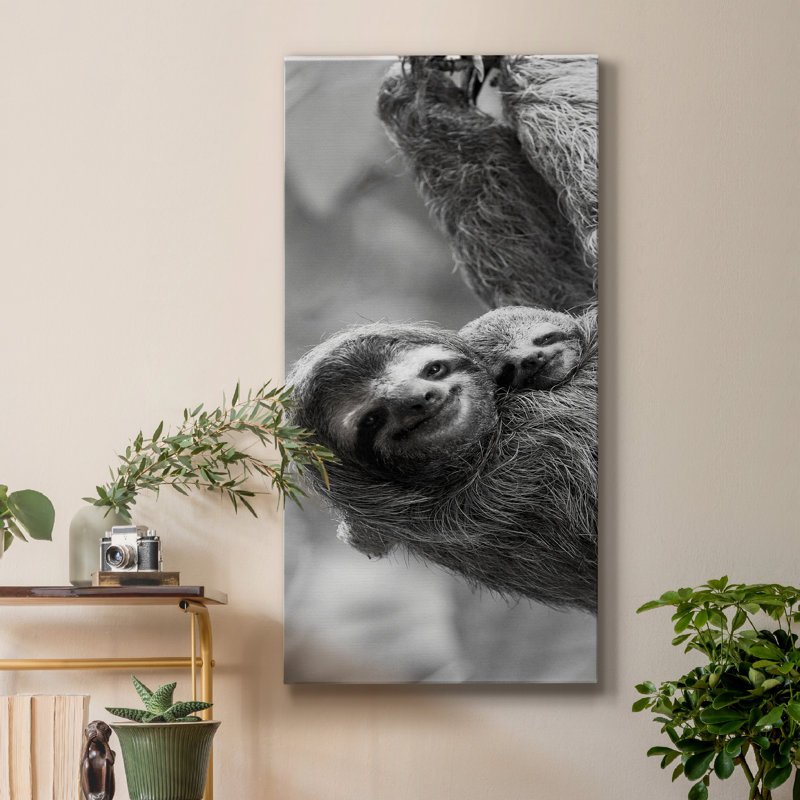 «Sloth Swing», reproduction sur toile tendue, H 40 po x l 20 po x P 1,5 po