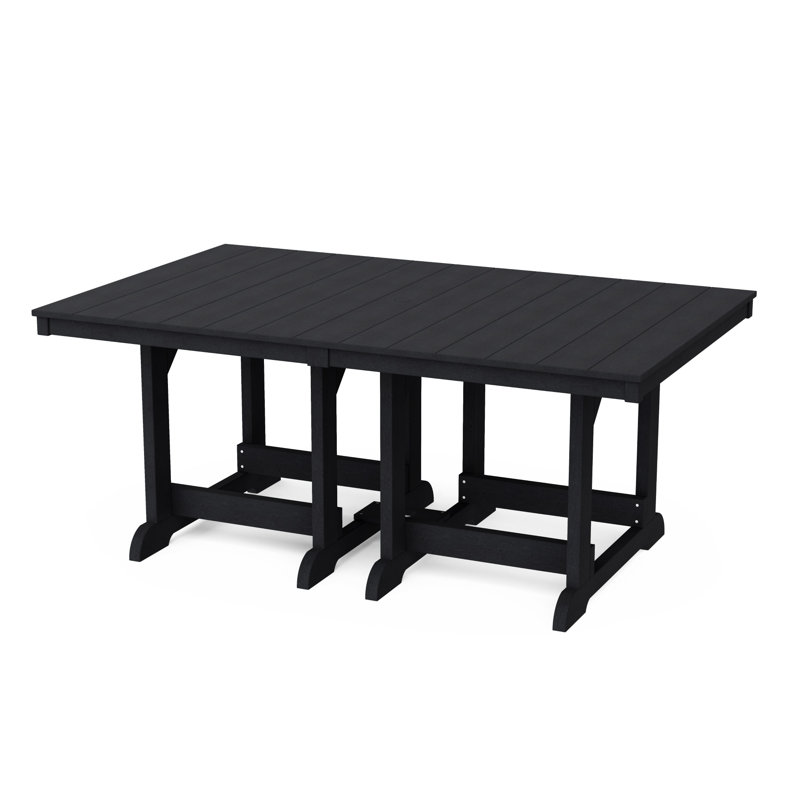 Heritage 44" x 72" Dining Table, Black