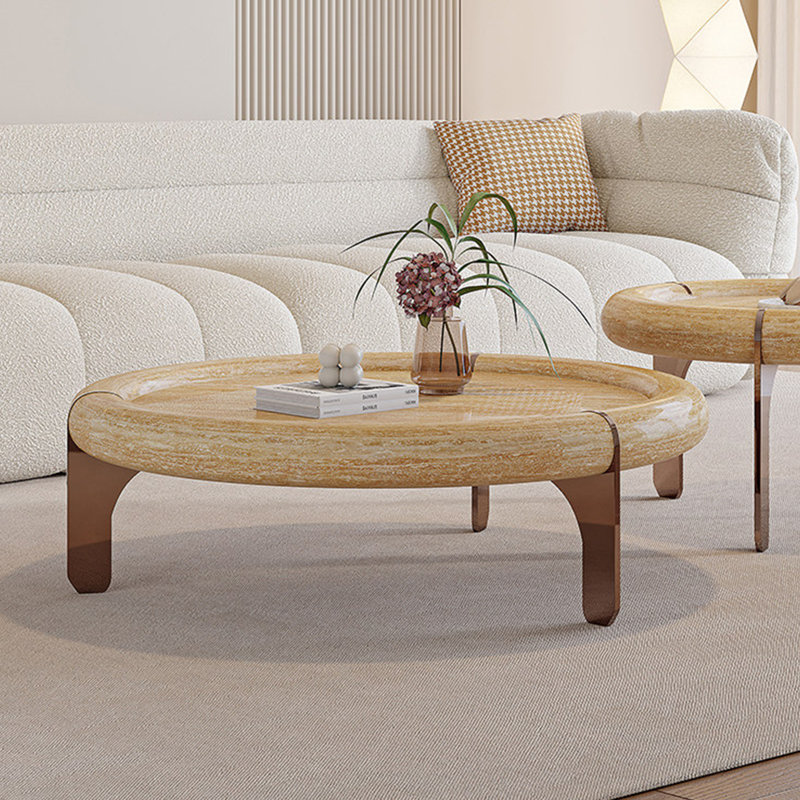 Table basse en pierre frittée