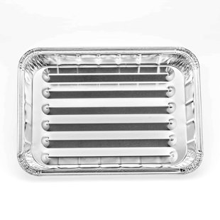 Disposable Aluminum Broiler Pan 9 X 13 Aluminum Foil Grill Pans, Disposable  Foil Baking Sheet Pans For Oven, Baking, Bbq, Takeout For Restaurant/food  Truck/bakery - Temu