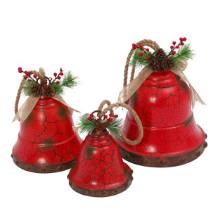 Ensemble de 3 clochettes des Fêtes