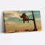 «Rhino On Tree Branch», ensemble de 1 reproduction d'art sur toile tendue-1198600489