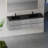 72" Floating Single/ Double Bathroom Vanity Wall-Mounted Vanity with Integrated Quartz Top, 2 Basins, 4 Soft Close Drawers-523937959