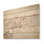 Rose et gris, fleur de cerisier - fleurs, art mural sur bois de pin naturel-502378106