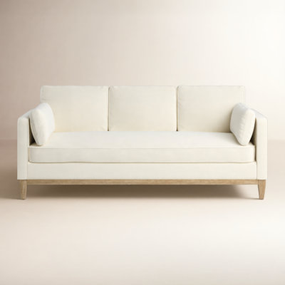 Pera 84'' Upholstered Sofa