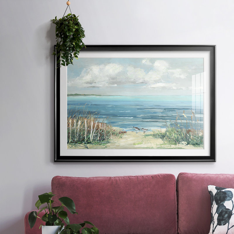 Lived Cove, reproduction d'art encadrée, Noir, H 27 po x l 39 po x P 1,5 po