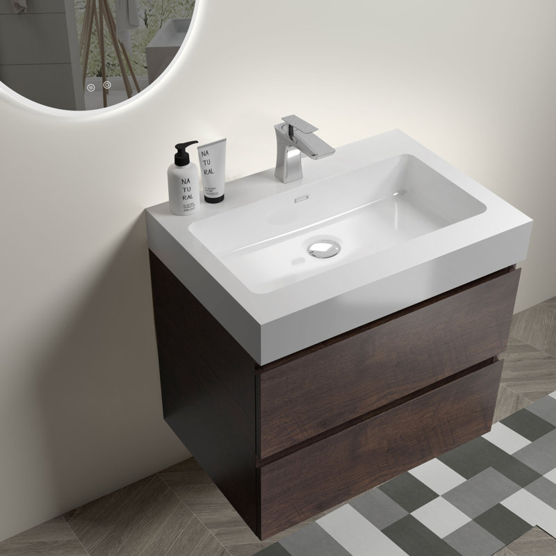 Ensemble de meuble-lavabo l 24 po Pratunam, Blanc