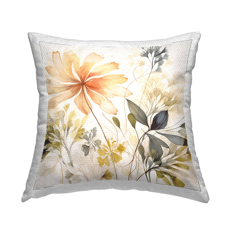 Housse et insert de coussin décoratif en polyester