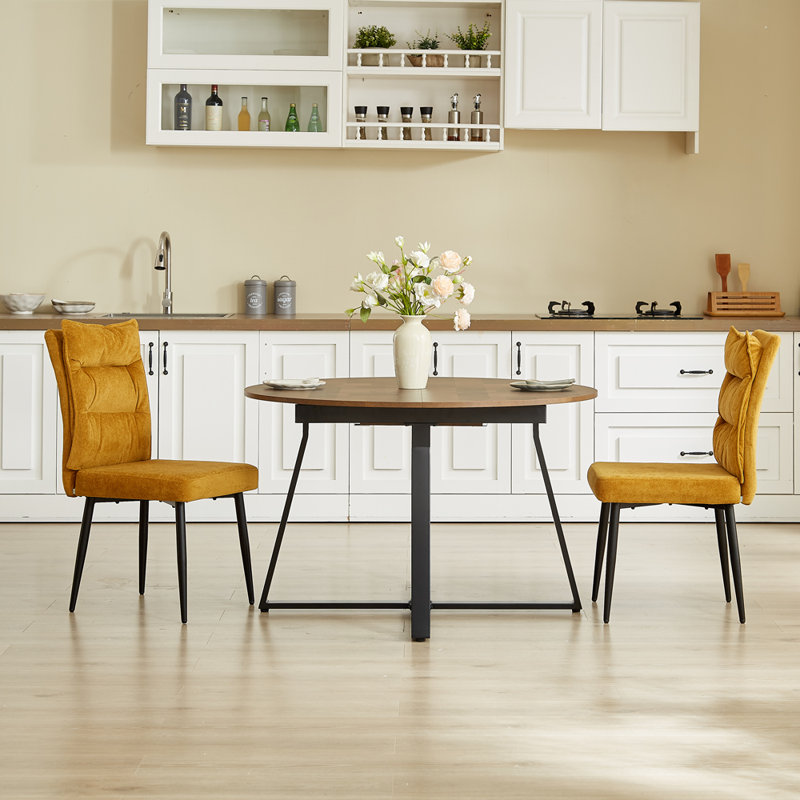 Devantre 2 - Person Dining Set, Mustard